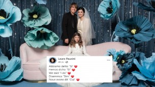 Laura Pausini e Paolo Carta si sono sposati