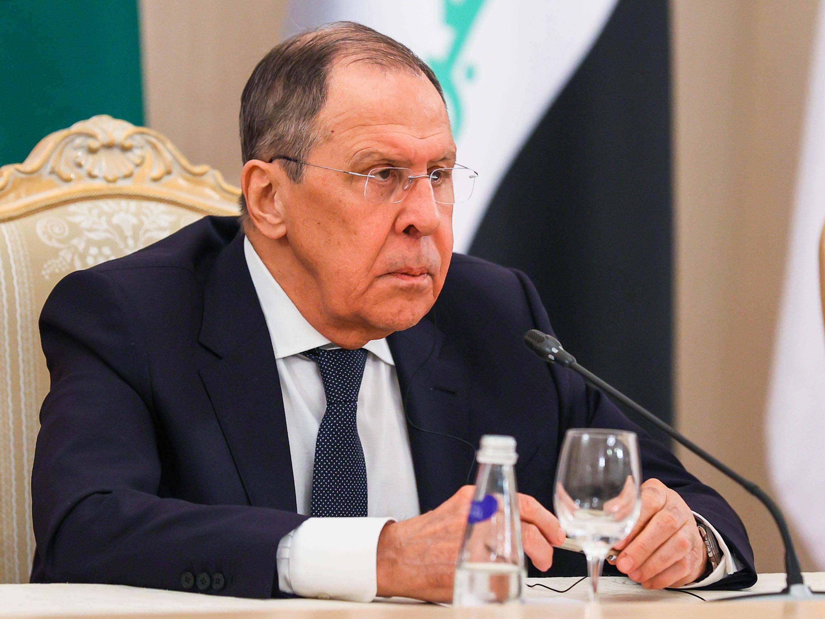Lavrov: "Italia in prima fila contro la Russia"