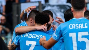 Lazio-Atalanta 3-2, gol decisivo di Vecino e Sarri sale in classifica