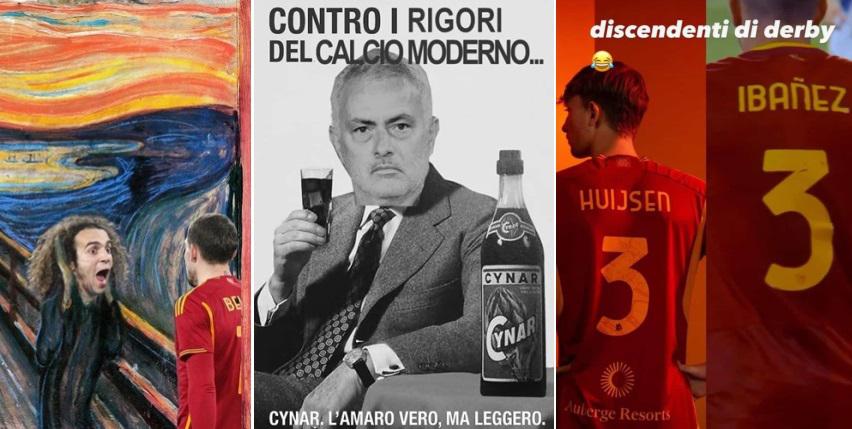 Lazio-Roma, il derby continua sul web con sfottò e meme - Foto