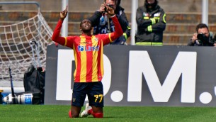 Lecce-Sampdoria 1-1, gol di Ceesay e Jesé