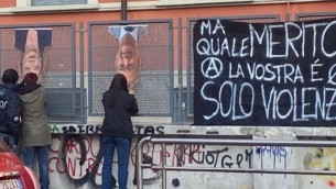 Liceo Carducci, preside condanna striscione: "No a curve violente"