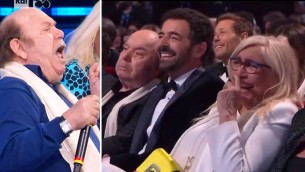 Lino Banfi diventa un meme a Sanremo 2024 e sbotta a Domenica In