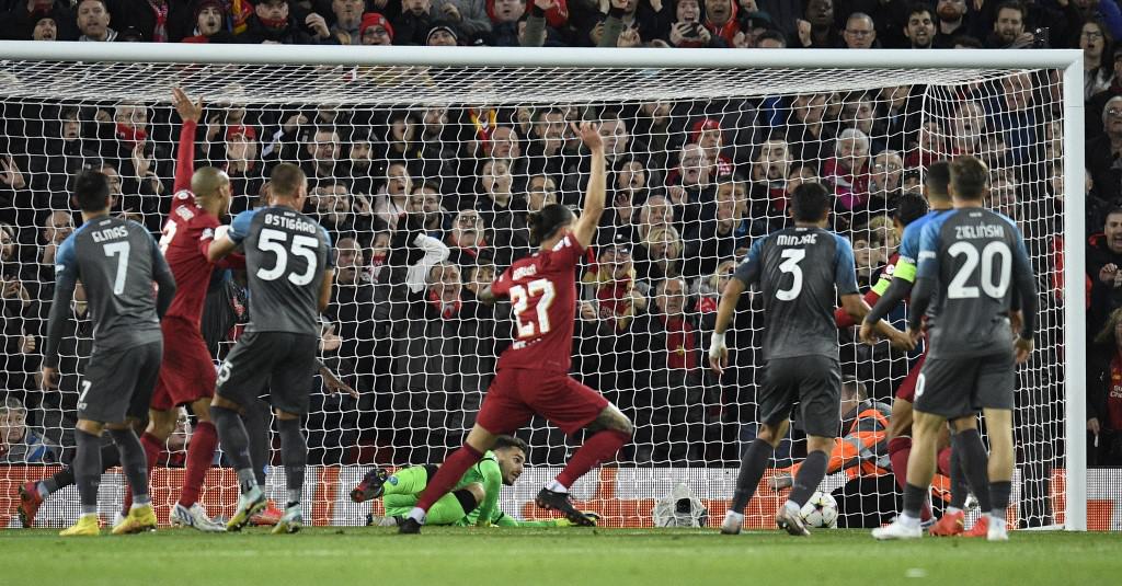 Liverpool-Napoli 2-0, azzurri k.o