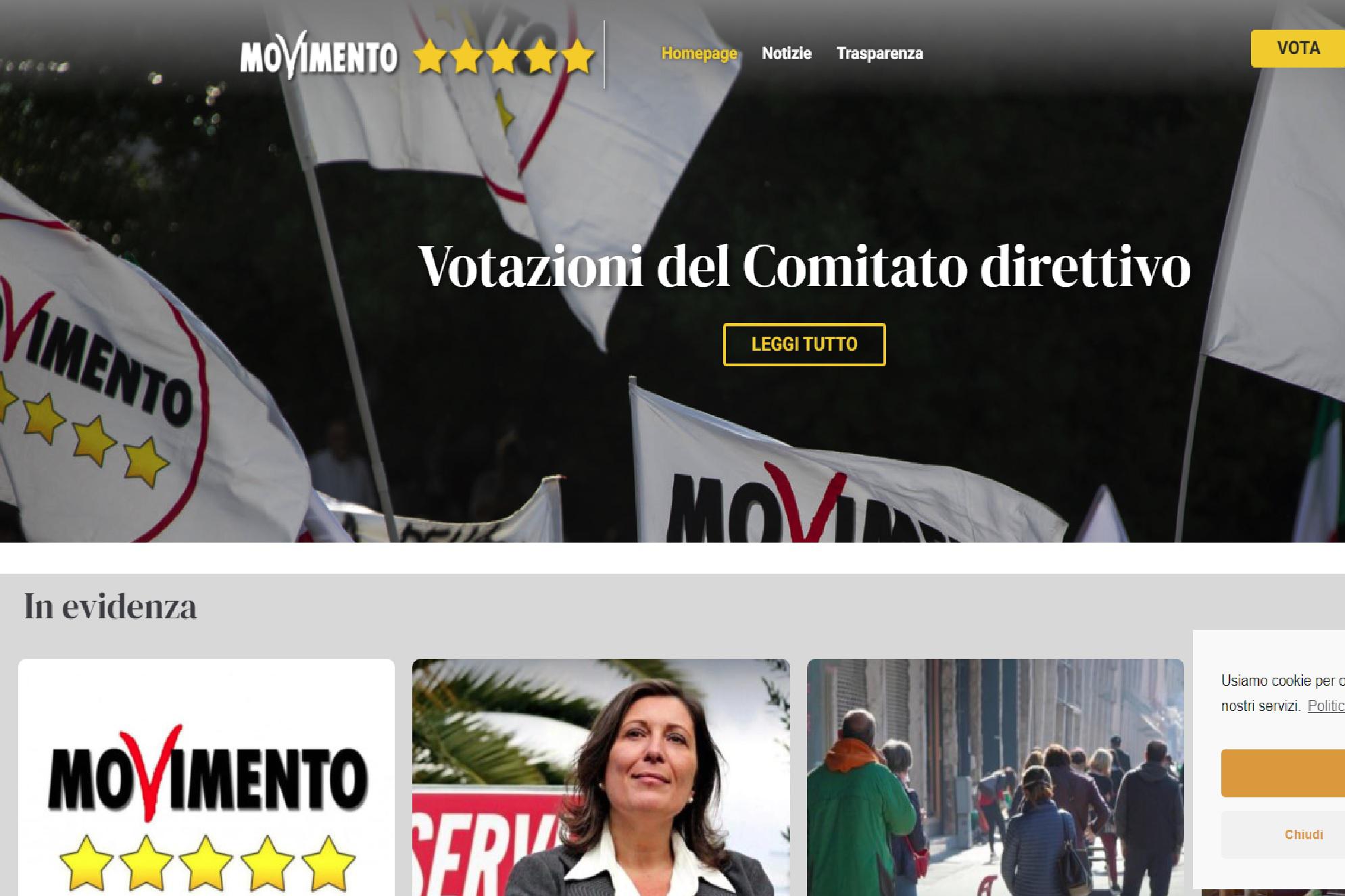M5S, debutta il nuovo sito: ecco la nuova casa Cinquestelle