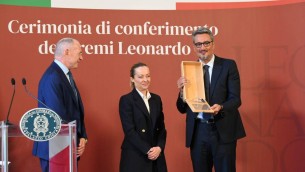 Made in Italy, Ferrero riceve premio Leonardo