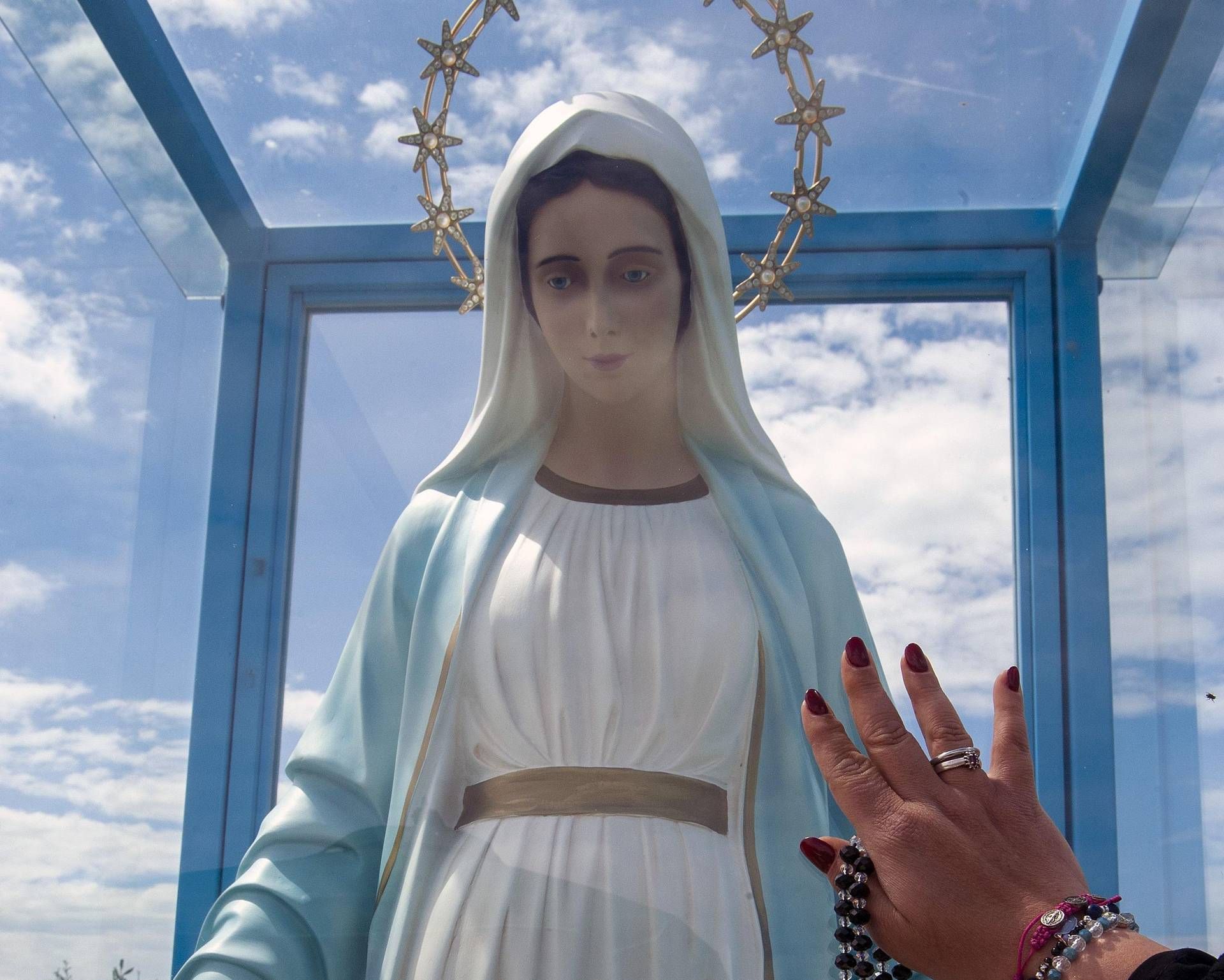Madonna di Trevignano, sulla statua il Dna della 'veggente'