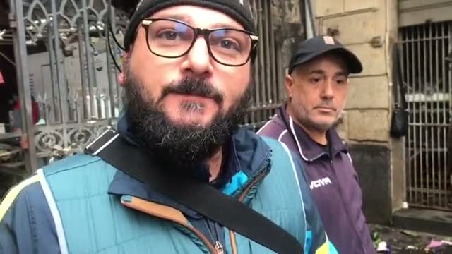 Maltempo Catania, il commerciante: "Intrappolati in bottega, danni incalcolabili" - Video