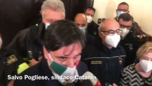 Maltempo Catania, il sindaco: "Scuole e negozi chiusi fino a venerdì" - Video