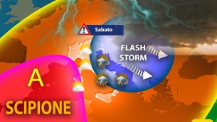 Maltempo e pioggia sull'Italia, poi torna l'anticiclone