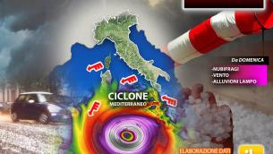 Maltempo in arrivo nel weekend 22-23 ottobre, rischio alluvioni: ecco dove