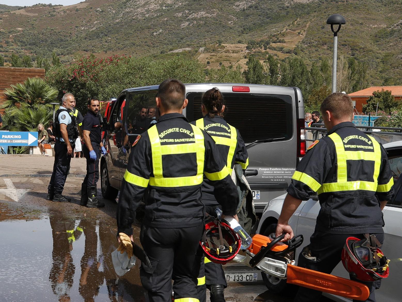 Maltempo in Corsica, 5 morti