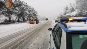 Maltempo in Italia, neve e gelo