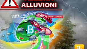 Maltempo Italia, allerta alluvioni per almeno una settimana
