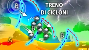 Maltempo non molla, nel weekend Italia divisa in due: sole e forti piogge, ecco dove