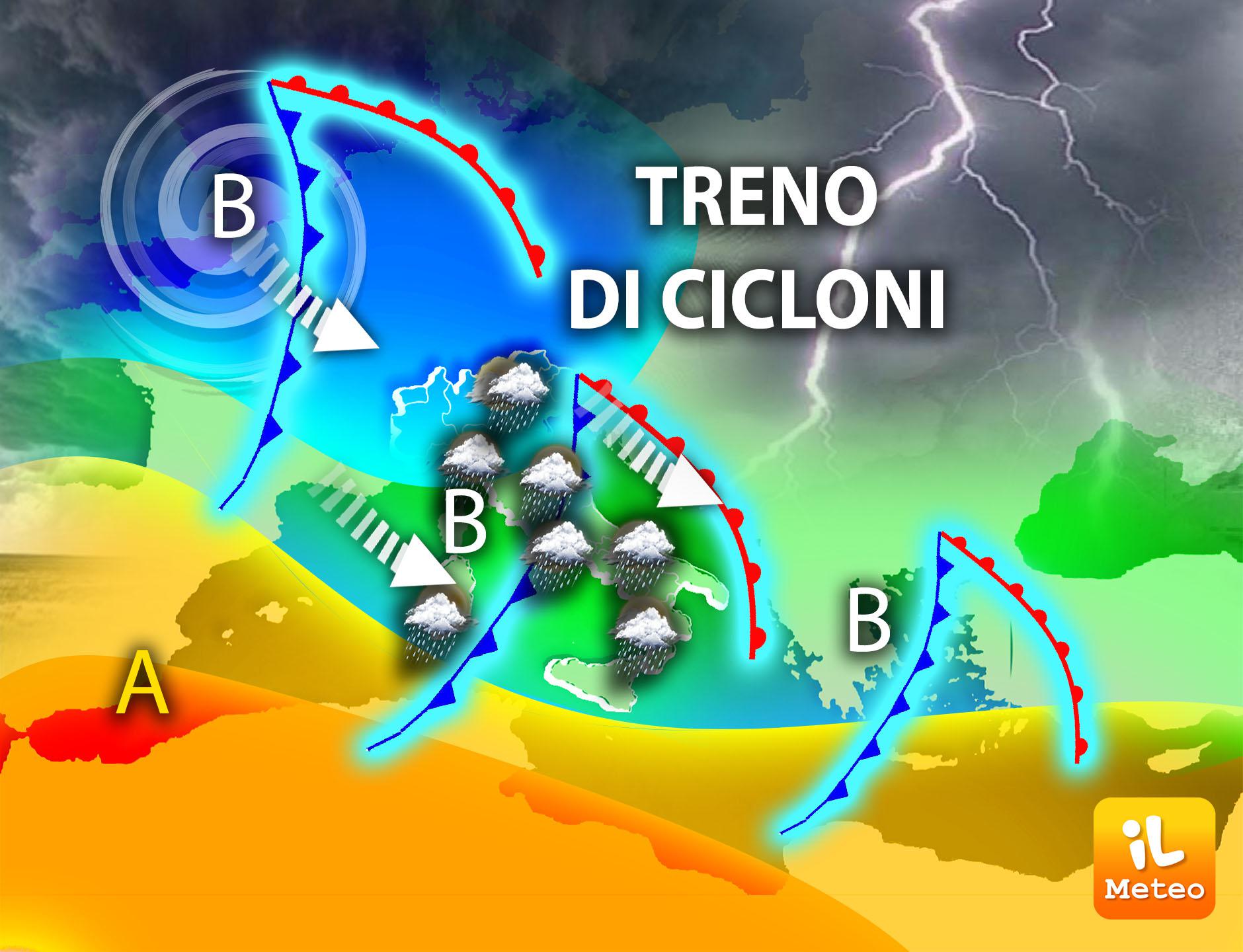 Maltempo non molla, nel weekend Italia divisa in due: sole e forti piogge, ecco dove