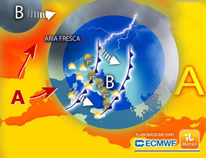 Maltempo su tutta Italia con l'avvio dell'Autunno ma poi torna il caldo