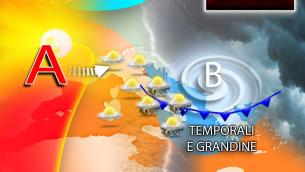 Maltempo sulle vacanze, temporali per tanti giorni: ecco dove