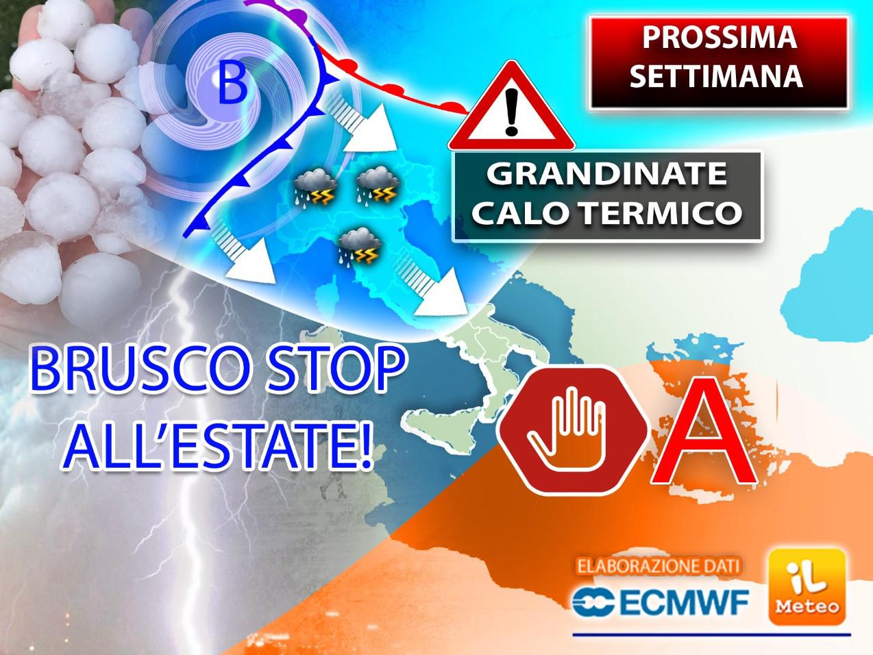 Maltempo sull'estate, cosa succede da lunedì 12 luglio