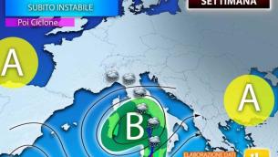 Maltempo sull'Italia, forte ondata e rischio eventi estremi: meteo della settimana