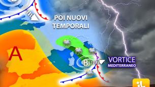 Maltempo sull'Italia, piogge e forti temporali: le regioni a rischio