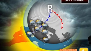 Maltempo sull'Italia, quanto durerà? Ecco cosa ci aspetta (pure la neve)