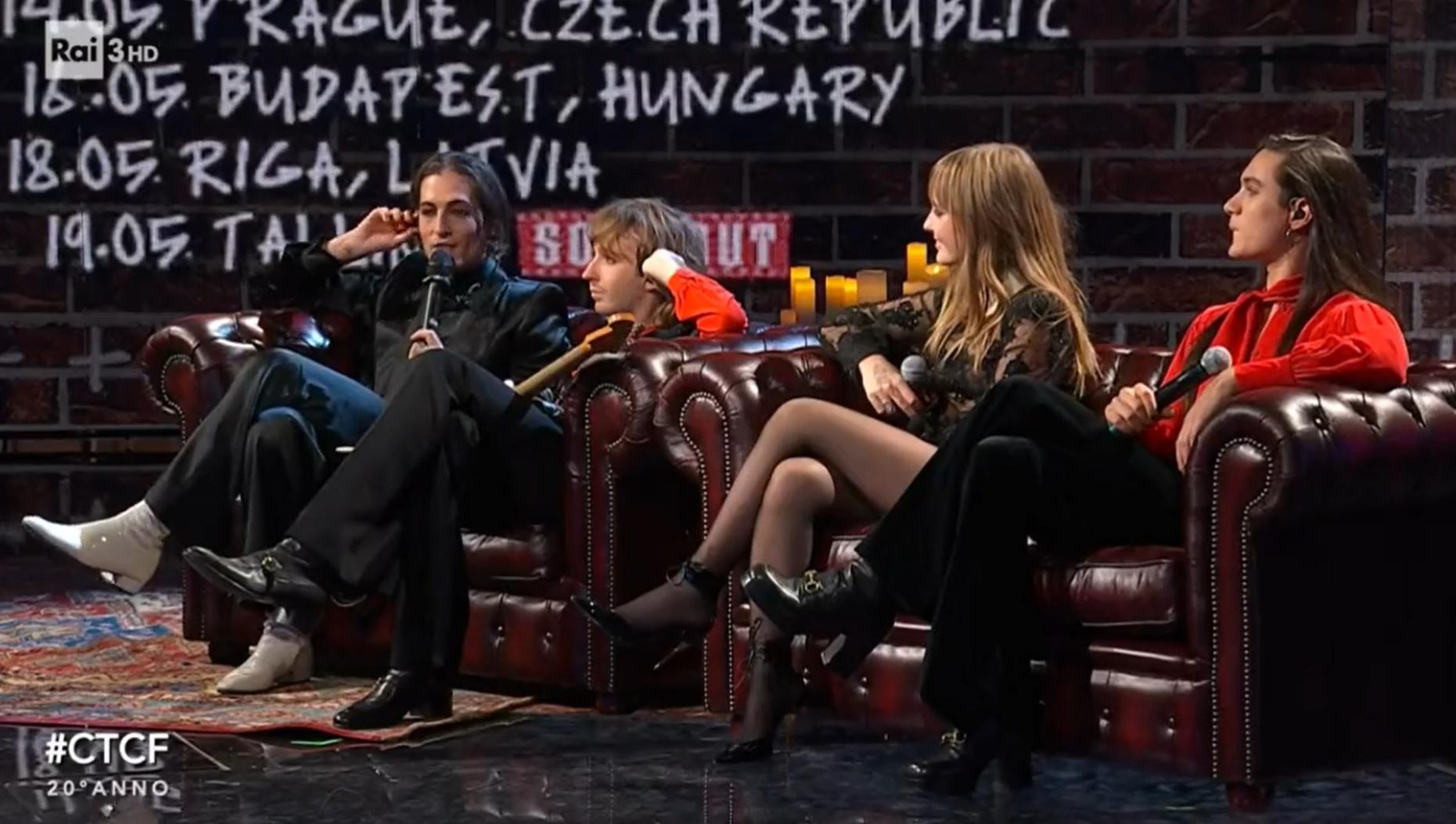 Maneskin, a luglio 2023 concerti all'Olimpico e a San Siro