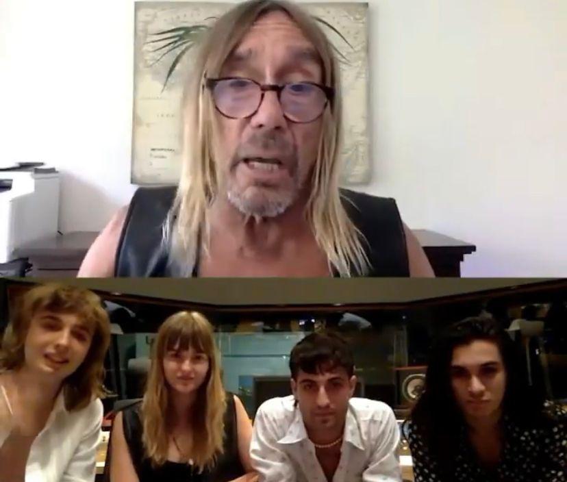 Maneskin con Iggy Pop su Instagram: in arrivo collaborazione?