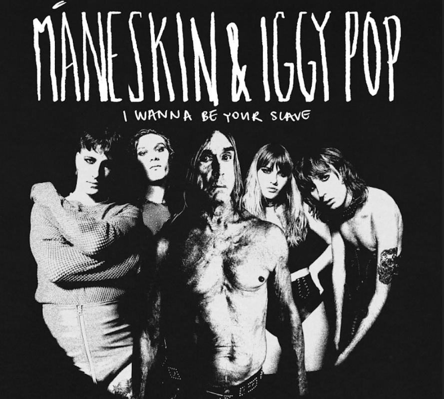 Maneskin e Iggy Pop insieme per 'I wanna be your slave'