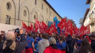 Manifestazione oggi a Firenze, 20mila in corteo