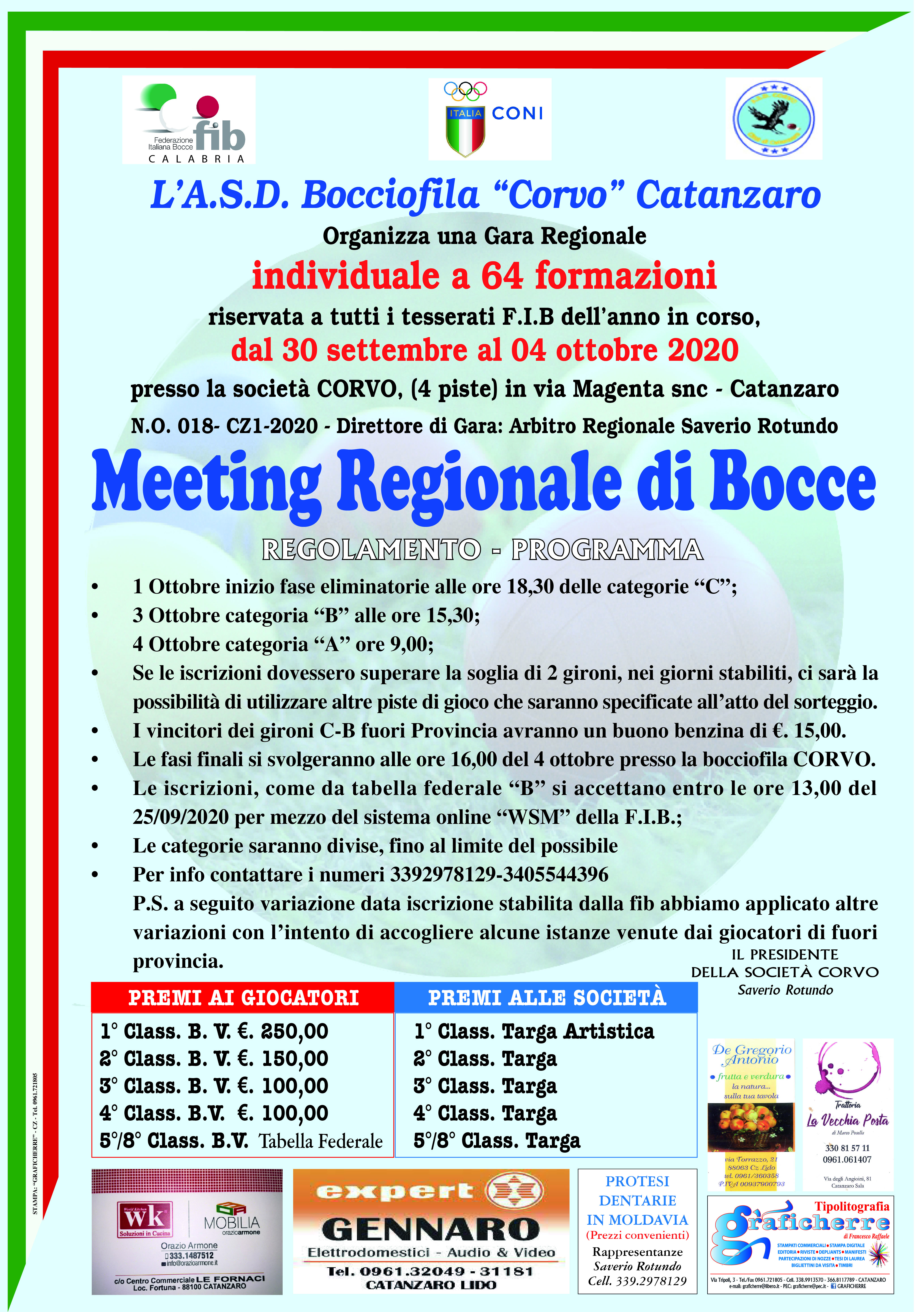 manifesto bocce giusto 50x70