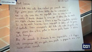 Mark Samson scrive ai genitori di Ilaria Sula: "Scusatemi per atroce delitto"