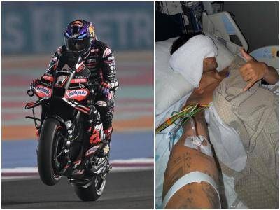 Martin, dopo l'incidente in Qatar il ricovero: "Poteva andare molto peggio"