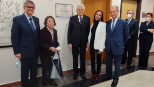 Mattarella a intitolazione aula magna Ismett