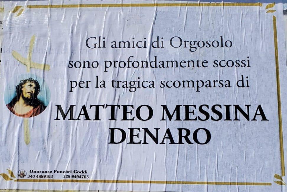 Matteo Messina Denaro, a Orgosolo manifesti funebri choc per il boss