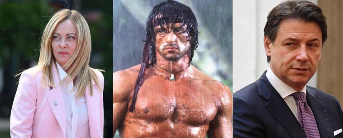 Meloni, Conte e lo scontro su..