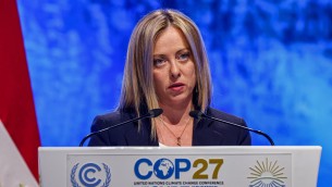 Meloni debutta tra i 'grandi' a Cop27, sostegno a Kiev e bilaterale con al Sisi