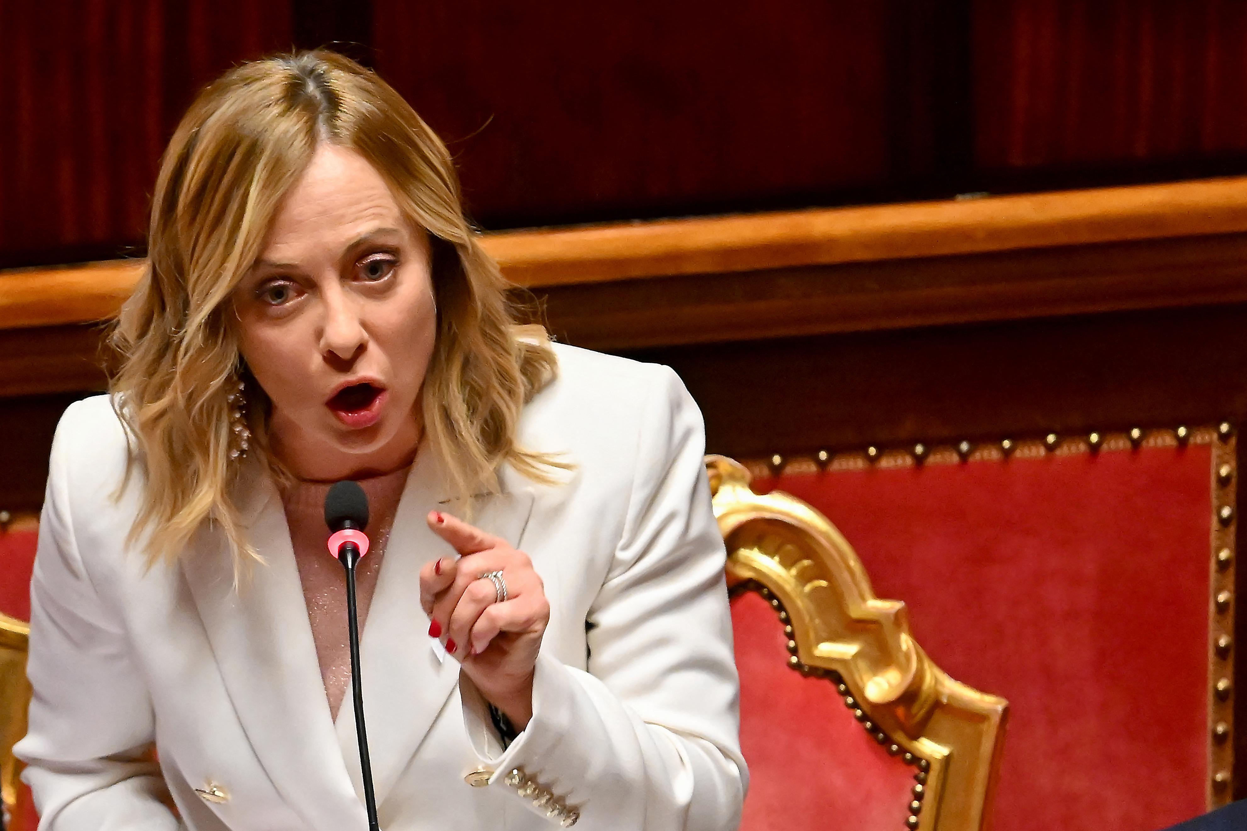 Meloni in Senato: "Mes? Governo Conte ha lasciato pacco a noi"