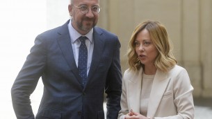 Meloni riceve Michel: "Attuare misure a sostegno degli agricoltori"