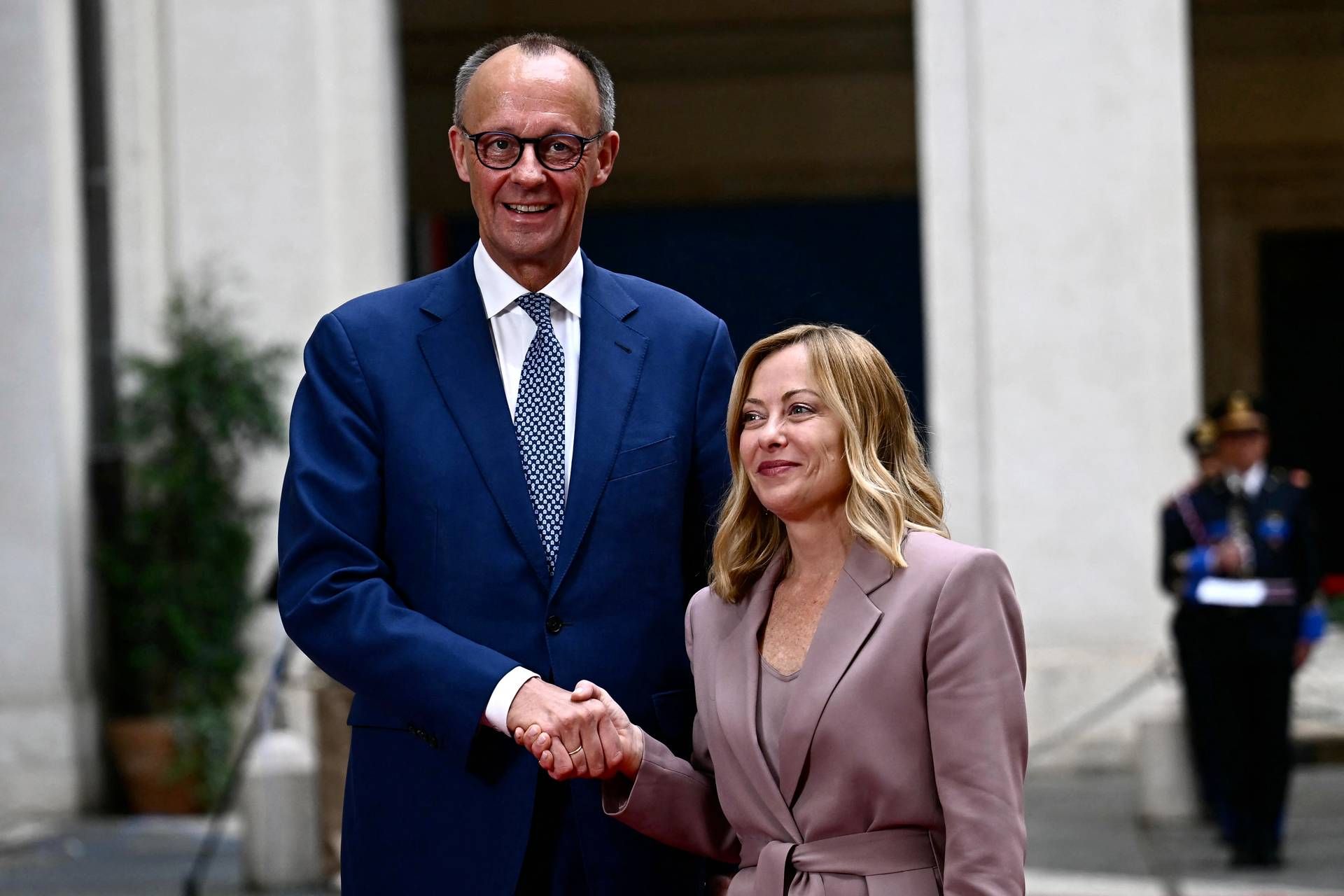 Meloni vede Merz: "Smentita assenza interesse Berlino per Italia"