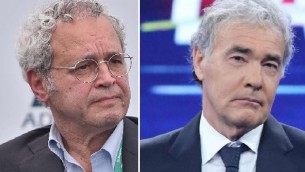 Mentana gela Giletti: "Perché sei andato via da La7"? Lui: "Vengo a dirtelo al Tg"
