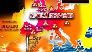 Meteo, con anticiclone Apocalisse 4800 nuovi record di caldo su mezza Europa