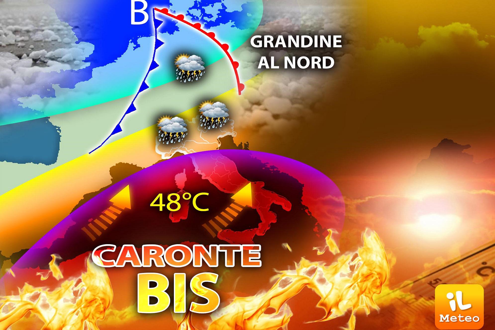 Meteo, ecco Caronte Bis: fino a 48°C al Sud