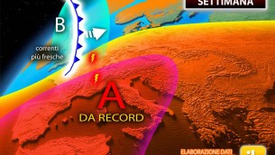 Meteo estremo, dal caldo record ai temporali: cosa succede la prossima settimana
