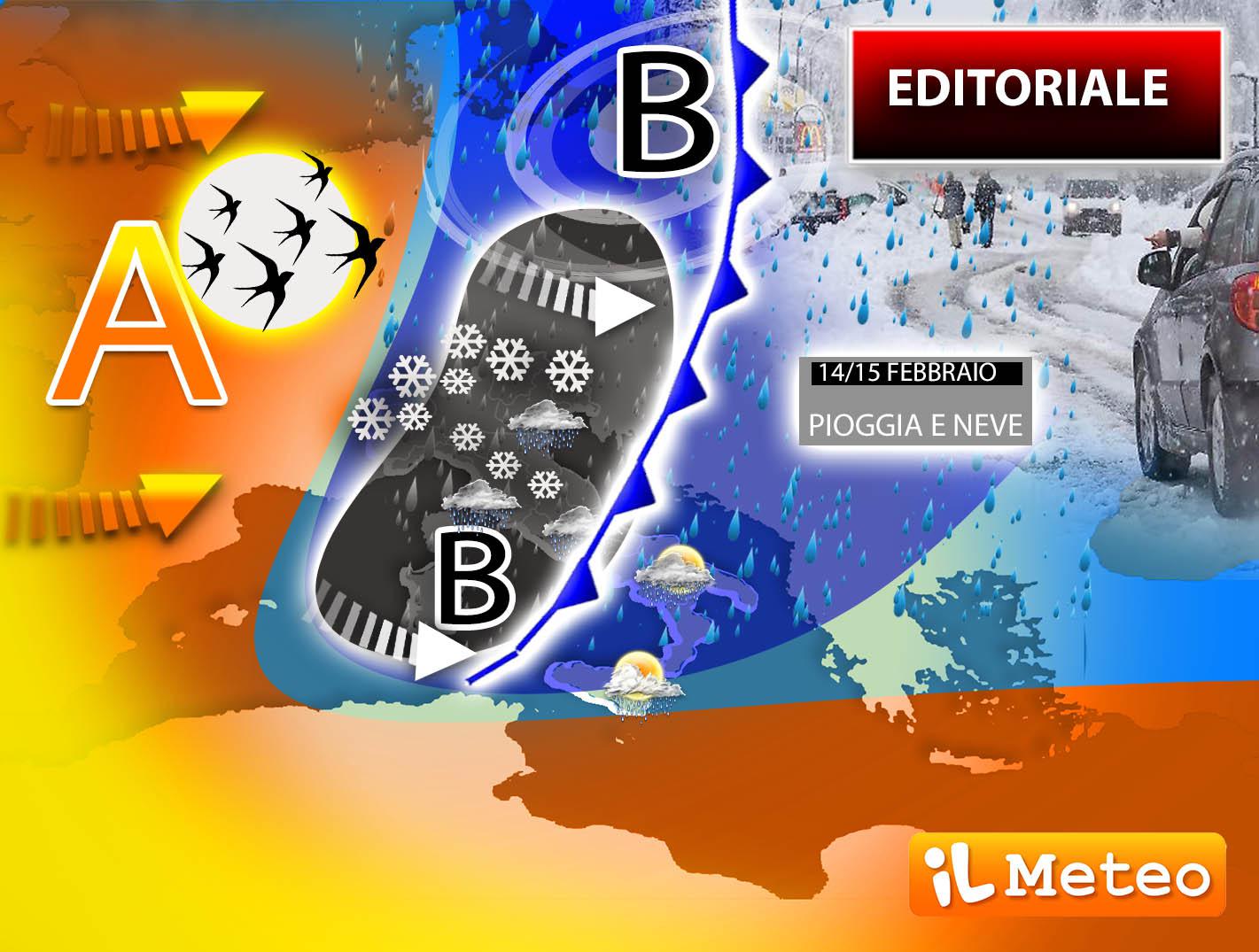 Meteo, Italia tra pioggia e neve ma la primavera è in arrivo