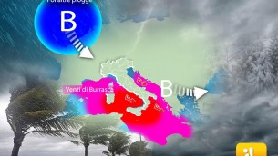 Meteo Italia, venti di burrasca ma torna il caldo
