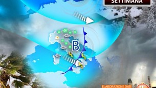 Meteo, le previsioni per la prossima settimana
