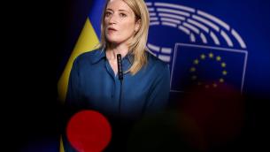 Metsola: "Ucraina vincerà, basta petrolio e gas Russia"