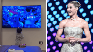 Michelle Hunziker all'Eurovision, la reazione del nipotino Cesare: "Ma è nonna!"