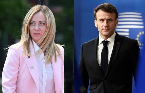 Migranti, Emmanuel Macron parla con Giorgia Meloni: "Azione congiunta"